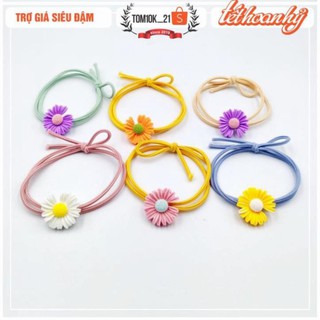 Chun buộc tóc hoa cúc Daisy mẫu 2