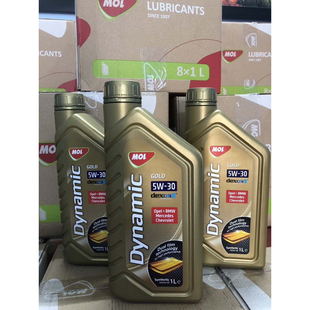 NHỚT MOL GOLD 5W30 DEXOS 2 1LIT DÀNH CHO XE TAY GA