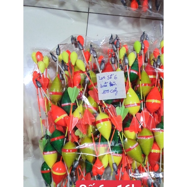 Phao lục chân chì giá rẻ đủ size