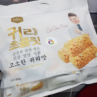 Bánh xốp lúa mạch socola Jinny-J 400g