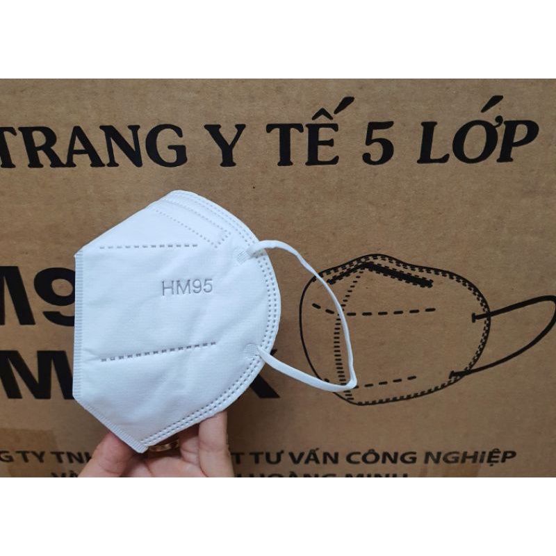 Khẩu trang Y Tế N95 KN95 HM95 (có van/ không van) Màu ĐEN/TRẮNG hàng chuẩn Kháng Khuẩn, chống bụi mịn,... Hot 2022