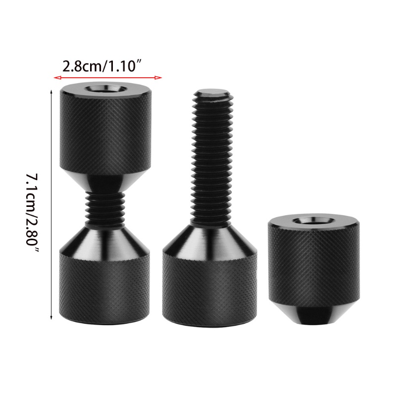 Bộ Dụng Cụ Xây Dựng Bằng Nhôm 6061 1-1 / 8 &quot;Hai Lỗ Tiện Dụng