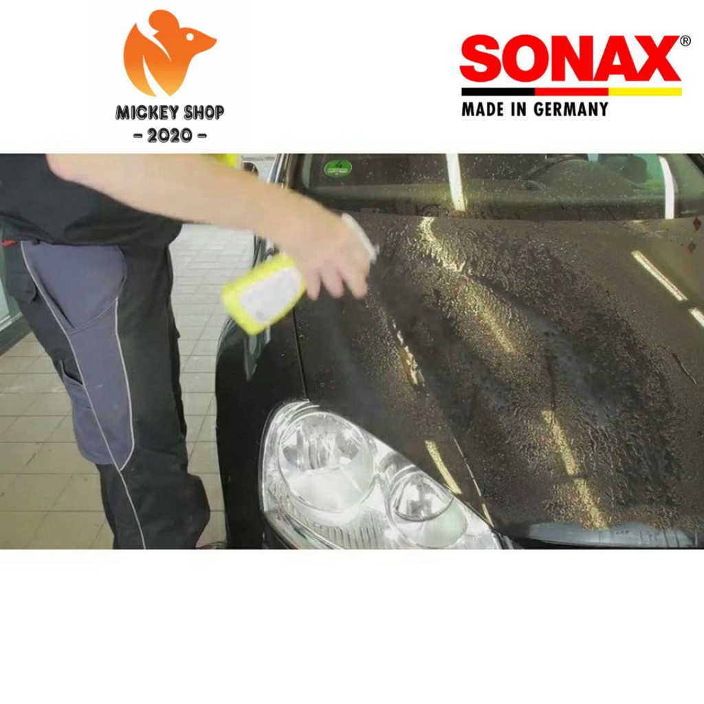 [CHUYÊN DỤNG] Chai xịt Đánh Bóng Sơn Ướt Sonax High Speed Wax 500ml - CHÍNH HÃNG