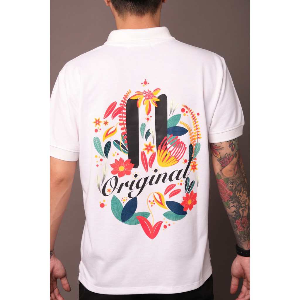 Áo Polo Eleven Original WFL (Trắng) - SP đặc biệt