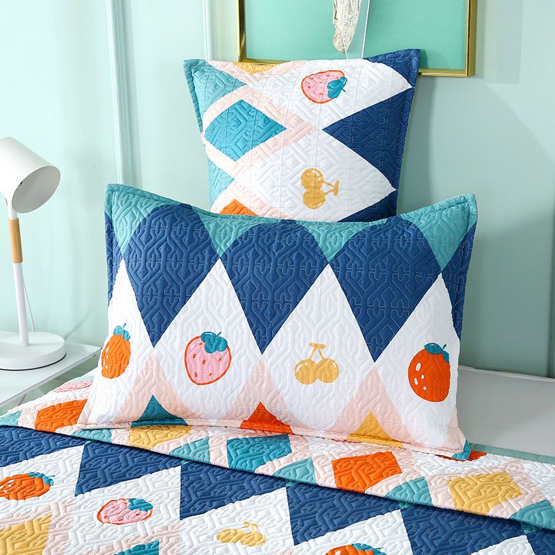 Cặp Vỏ Gối Bằng Cotton Dày Dặn Kích Thước 48 * 74cm Có Thể Tháo Rời Và Giặt Rửa