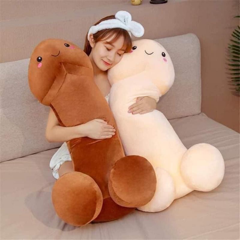 Gấu bông Con Ciu, KiuKiu size 1M2 siêu to siêu dài, 100℅ gòn mềm mịn