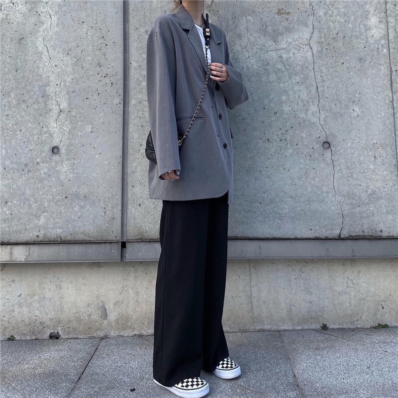 Quần vải ống suông basic cạp chun thoải mái dễ mặc | BigBuy360 - bigbuy360.vn