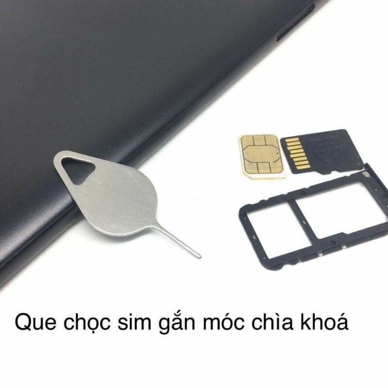 [SIÊU RẺ] CÂY CHỌC SIM ĐIỆN INOX - QUE CHỌC SIM INOX HÌNH GIỌT NƯỚC