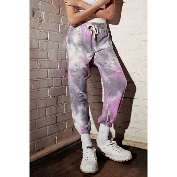 Hàng xuất xịn - Quần jogger tye die thu đông Urb4n xuất khẩu