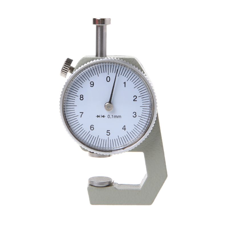 JoJo♥ Dial Thickness Gauge 10 20mm Leather Paper Thickness Meter Tester Accuracy 0.1mm