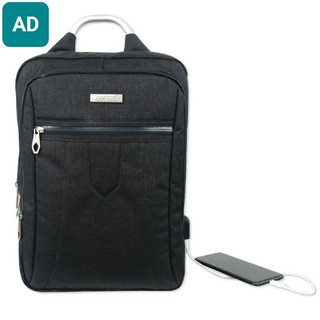 BALO LAPTOP NHỎ GỌN CHỐNG NƯỚC SIÊU BỀN HASUN CÓ GẮN SẠC USB.