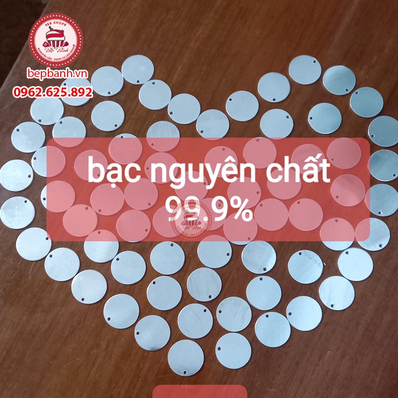 Đồng Bạc Đánh Gió | Bạc Nguyên Chất 99,99% Không Pha Trộn