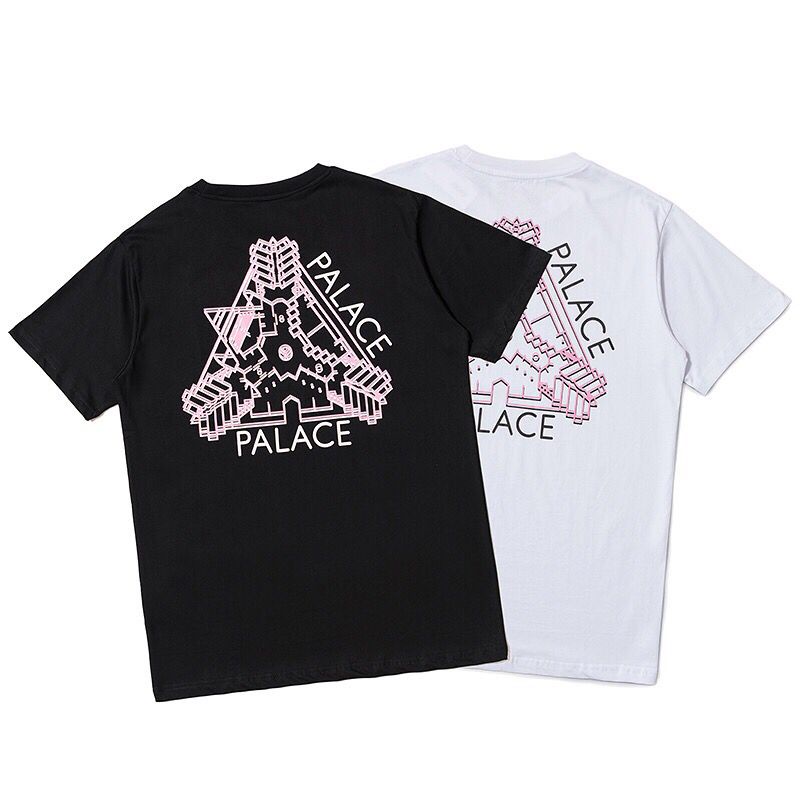 Áo Thun Tay Ngắn Cổ Tròn In Chữ PAL-8-A-CE-Trendy Thời Trang Mùa Hè Thoáng Khí Thoải Mái Chất Lượng Cao Cho Cặp Đôi PAL-8Jrt