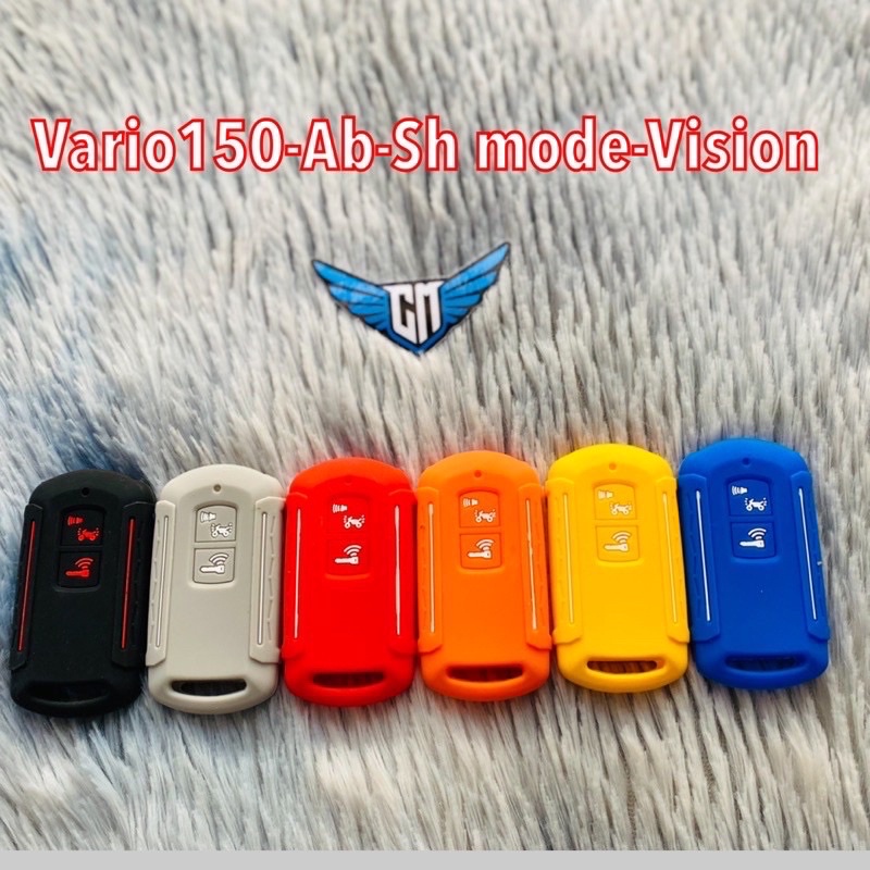 Bao remote silicon bảo vệ chìa khóa Smartkey cho SH125 SH150, SH mode PCX Lead Airblade bao cao su bảo vệ smk