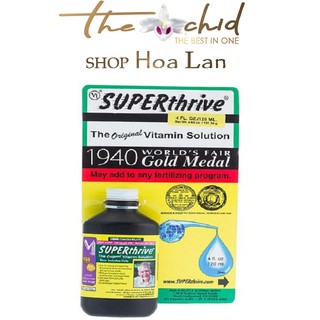 [Tặng xi lanh+ống nhỏ giọt] Siêu tăng trưởng Superthrive 60ml-Mỹ -50 loại thuốc kích thích