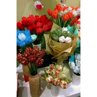 Hoa Tulip vải