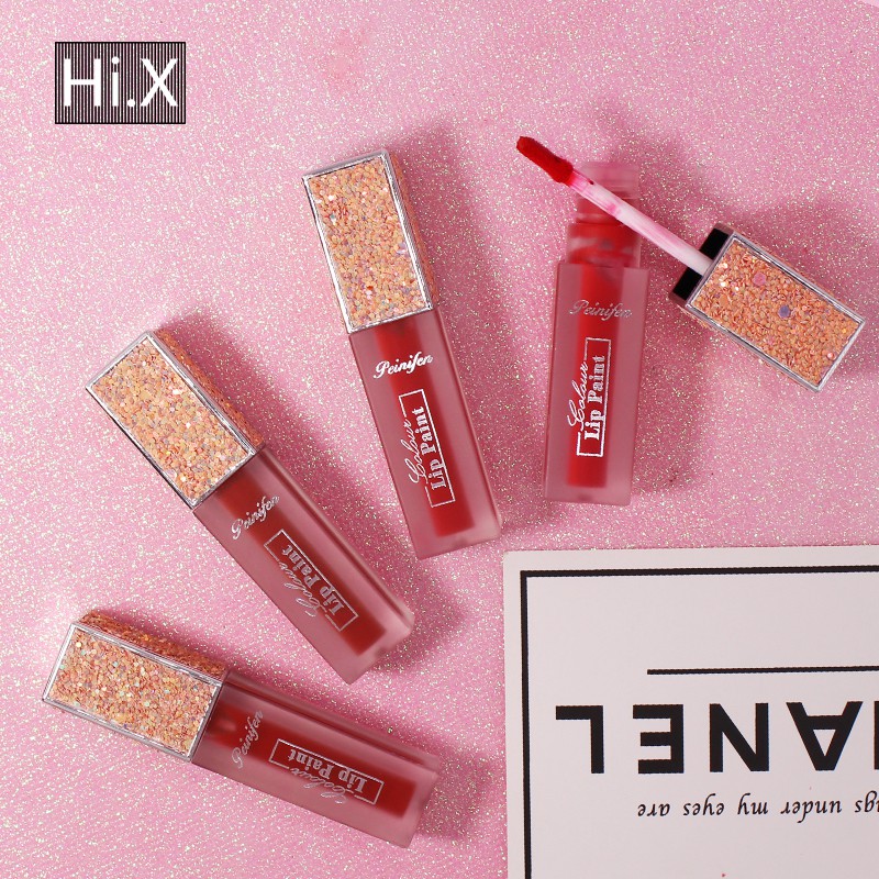 [Hàng mới về] Son kem nhung lì chống nước lâu trôi 6 màu tùy chọn | BigBuy360 - bigbuy360.vn