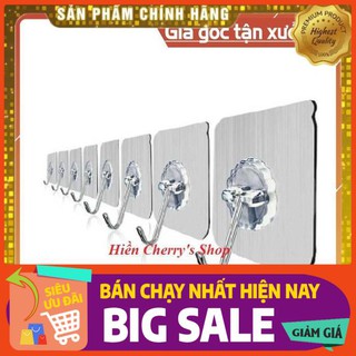 Deal 1k cực sôc free ship hàng siêu cấp móc dán tường trong suốt chịu lực