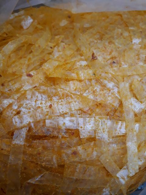 500g bánh tráng phô mai Long An loại sợi và lát