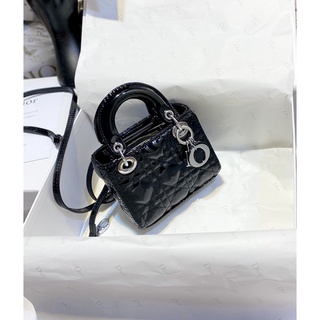 Túi Di Mini Size Da Bóng Tag Bạc FullBox Size 17