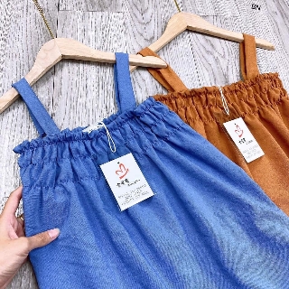 VÁY 2 DÂY ĐŨI CHUN NGỰC