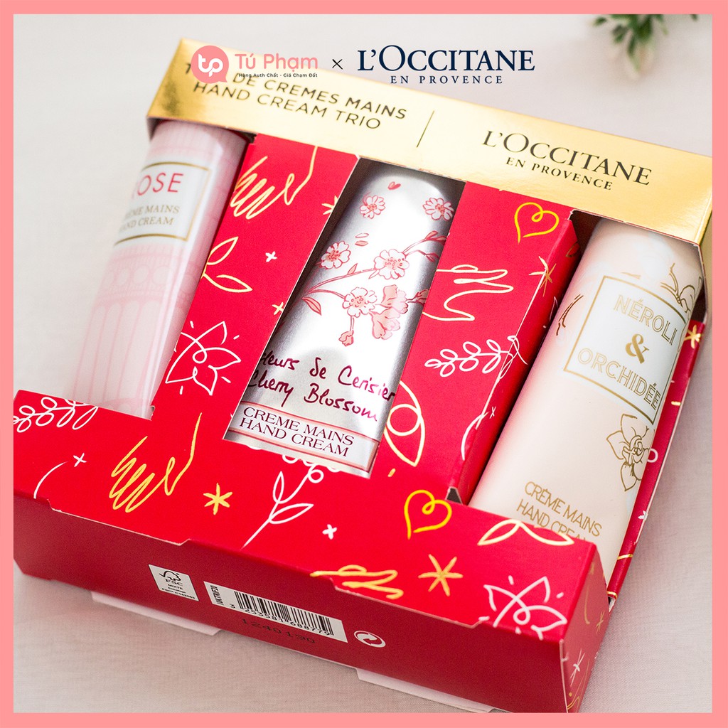 Bộ Sản Phẩm 3 Kem Dưỡng Da Tay L'occitane Trio De Cremes Mains | BigBuy360 - bigbuy360.vn