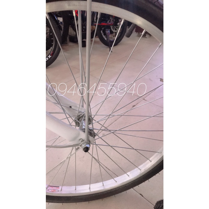 Xe đạp mini 24/26inch VIỆT - PHÁP , khung thiên nga,phù hợp cho tuổi từ 10 tuổi trở lên