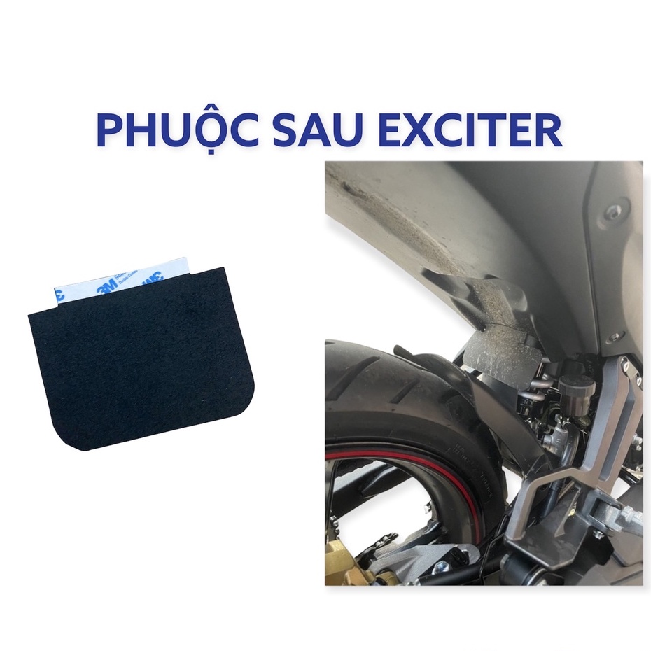 Miếng dán chắn bùn phuộc sau xe