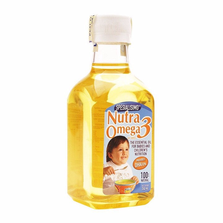 Dầu cá hồi Nutra Omega 3 240ml - 7m+