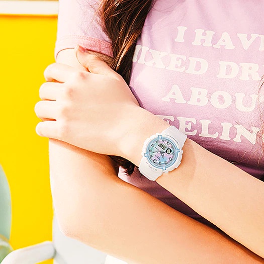 Đồng Hồ Nữ Casio Dây Nhựa Chính hãng Casio BABYG BGA-280-7ADR