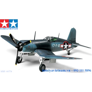 [TAMIYA] 60774 Mô hình máy bay quân sự 1/72 SCALE VOUGHT F4U-1 BIRD CAGE CORSAIR