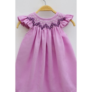 ĐẦM SMOCK TÍM