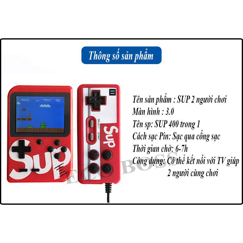 Bán Máy Chơi Game Sup 400 Game In 1 Retro Kèm Tay Cầm Chơi Game 2 Người Siêu rẻ