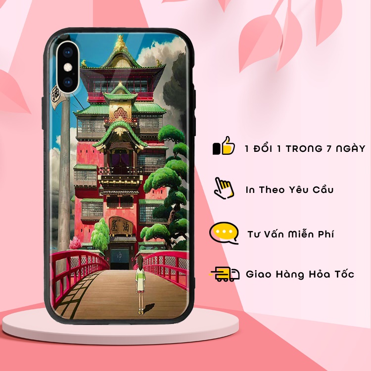 Ốp Đt Iphone 7 Plus  Hình Anime quái vật linh hồn Đẹp VANITE Cho Iphone 11/12/6/6S/7/7Plus/8/Plus/X/