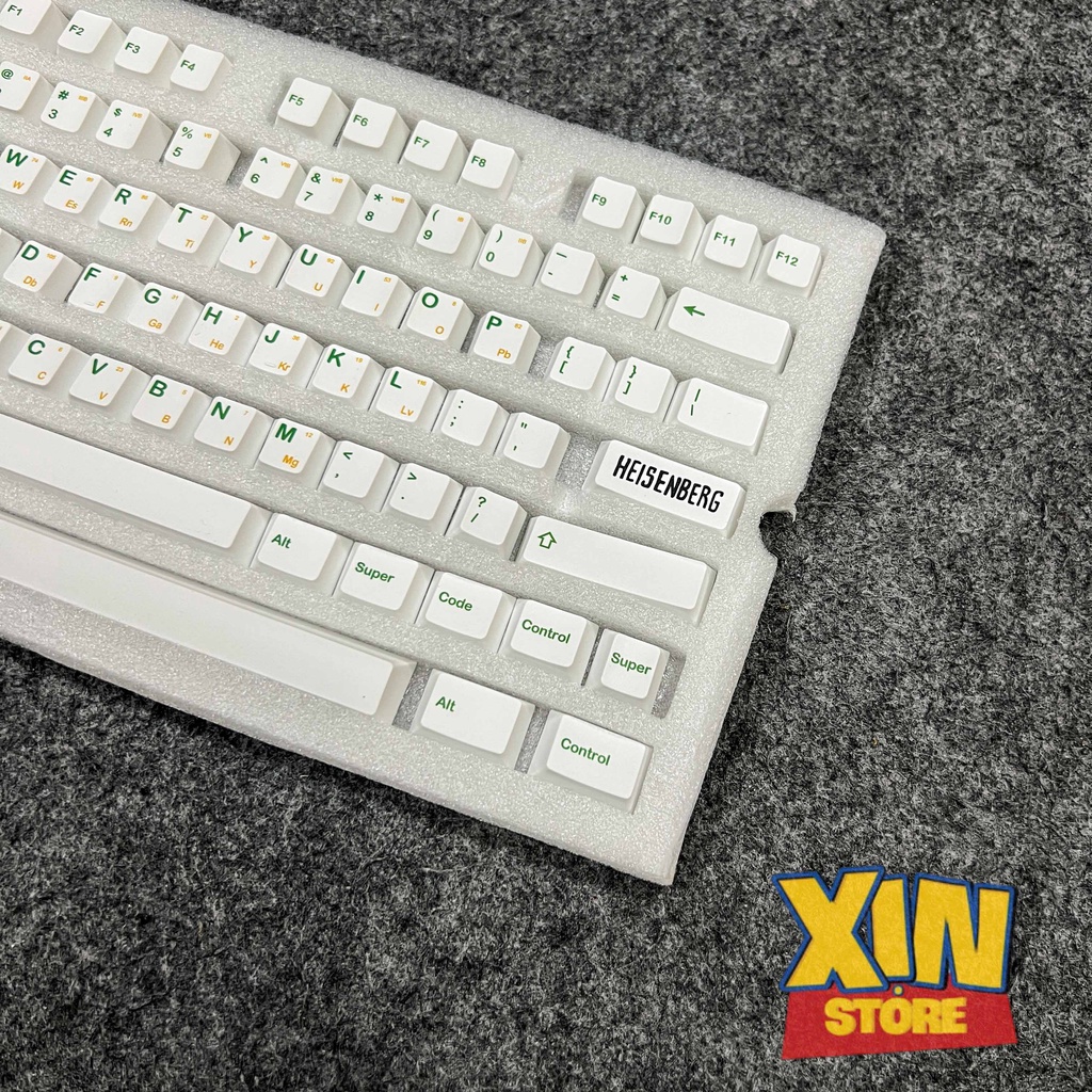 Nút Nhựa Bàn phím Heisenberg nhựa PBT In DYESUB 146 NÚT