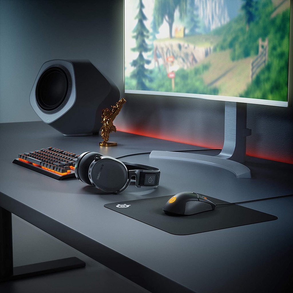 Tai nghe SteelSeries Arctis 7 Lossless Wireless Gaming Headset Đen - Seal - BH 12 Tháng