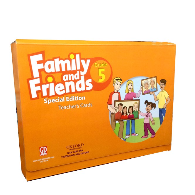 Sách - Poster, Flashcard, Teacher's Cards Family and Friends (Special Edition) - Grade 5