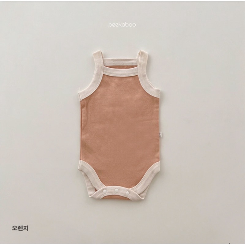Body suit 2 dây trơn PEEKABOO 2022