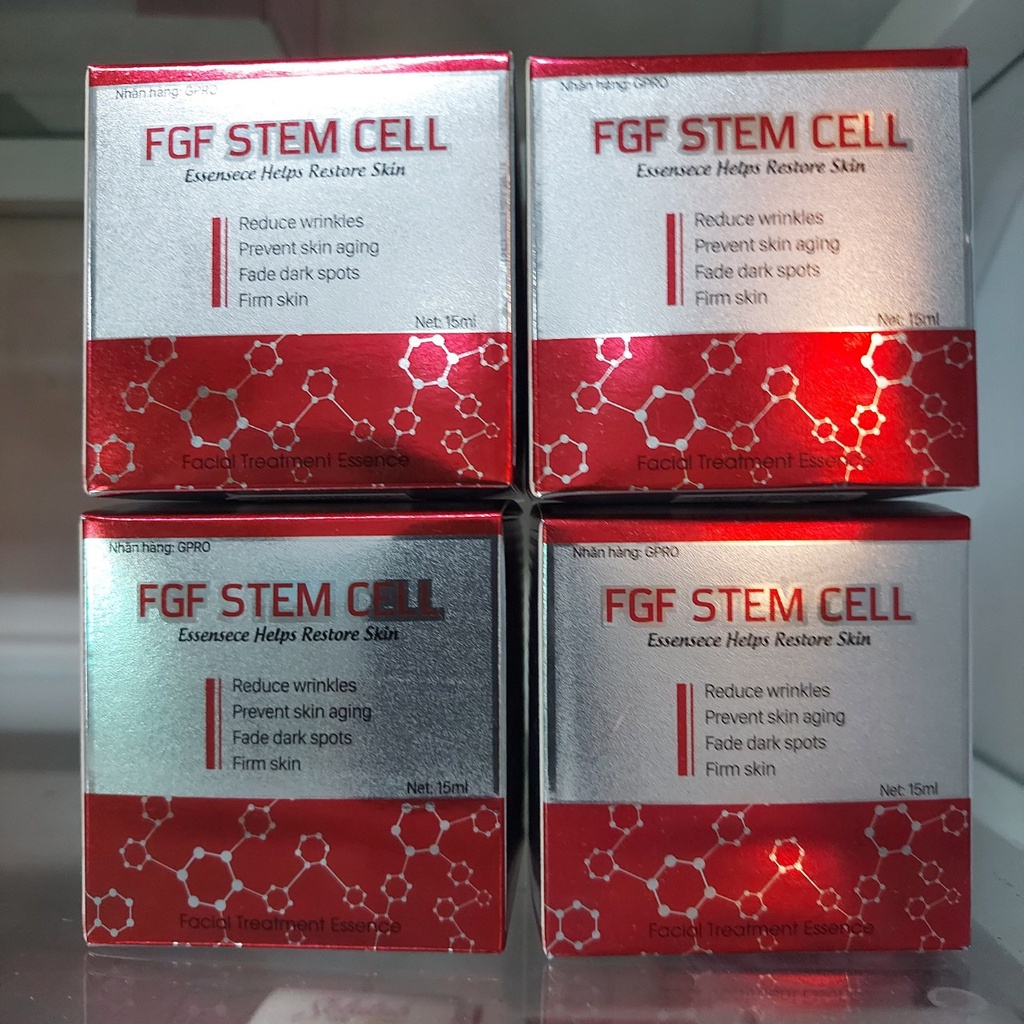 Serum Dưỡng Tế Bào Gốc Nhung Hươu FGF STEM CELL 15ml Tái Tạo Da , Mờ Thâm ,Săn Chắc Da