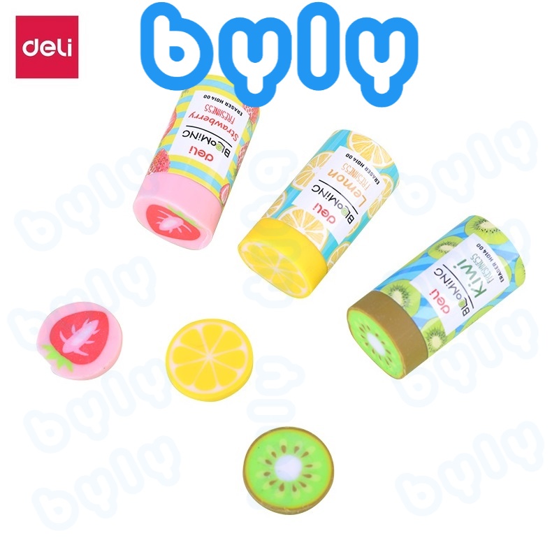 Gôm tẩy bút chì hình trái cây DELI 01400