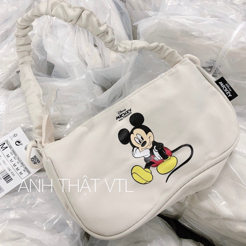 TÚI KẸP NÁCH QUAI XOĂN MICKEY XUẤT