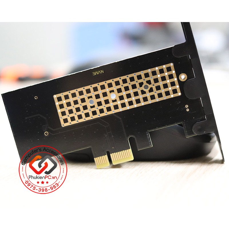 Card chuyển đổi ổ cứng SSD M2 PCIe NVMe sang PCIe 1X