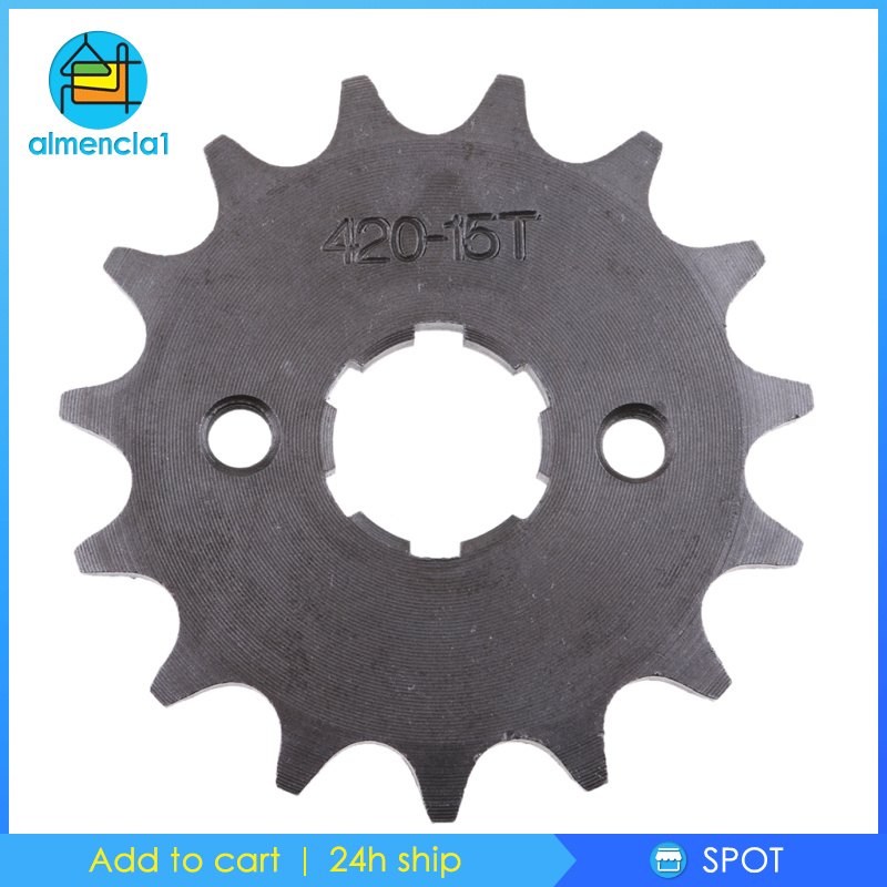 Bánh Răng Nhông Sên Trước 15 Răng 15t 15 20mm 420 Cho Xe Máy 125cc 140cc