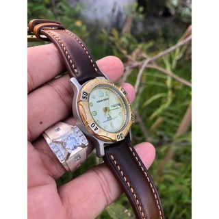dây đồng hồ da bò handmade
