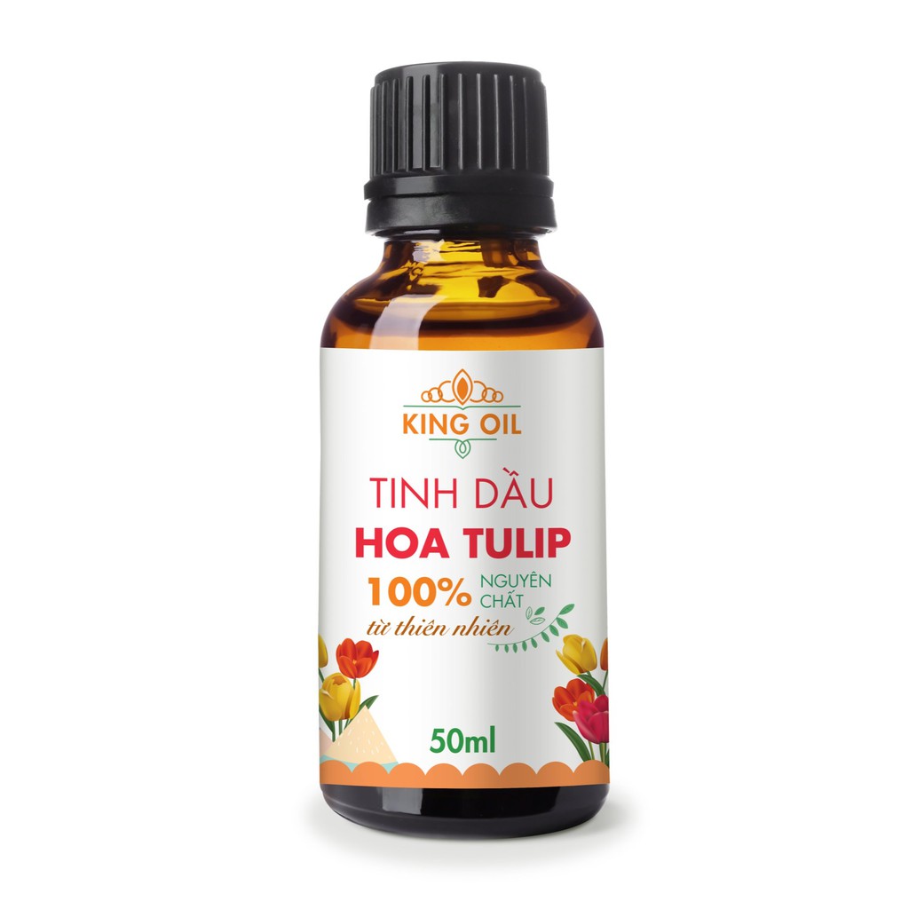 [Mã LIFE20KALL giảm 10% đơn 50K] Tinh dầu hoa Tulip nguyên chất Organic từ thiên nhiên - KingOil