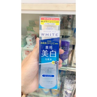 Nước hoa hồng Kose Moisture Mild White 180ml
