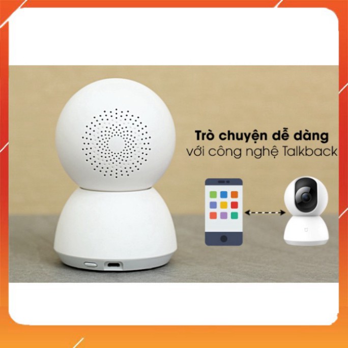 GIÁ BẤT DIỆT Camera Xiaomi Mi Home Security 360° 1080p - Hàng chính hãng Digiworld phân phối GIÁ BẤT DIỆT