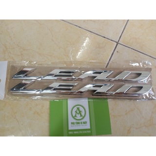 Bộ tem nổi dán xe Lead 2009 - 2012 (giá 1 cặp) màu Bạc