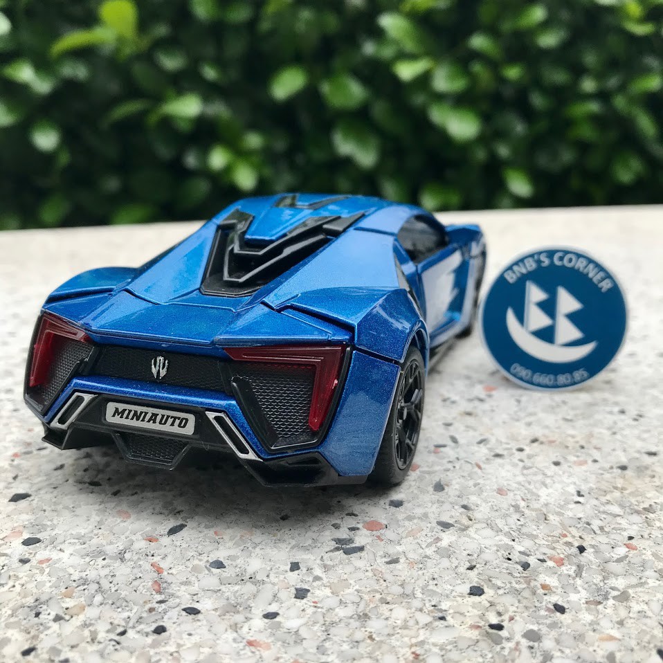 Xe mô hình 1:32 Lykan Hypersport hãng Mini Auto