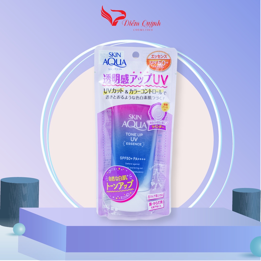 Kem chống nắng nâng tông da Skin Aqua UV Tone up SPF50/PA++++ nội địa Nhật